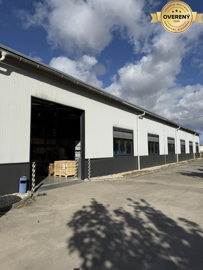 prenájom moderných skladovo-výrobných hál 360m2, 600m2, príp.960m2