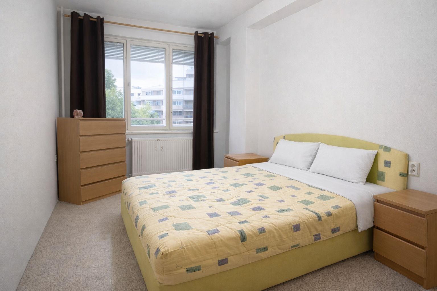 prenájom 2-izbovvý byt s balkónom, 61m2, bratislava-rača