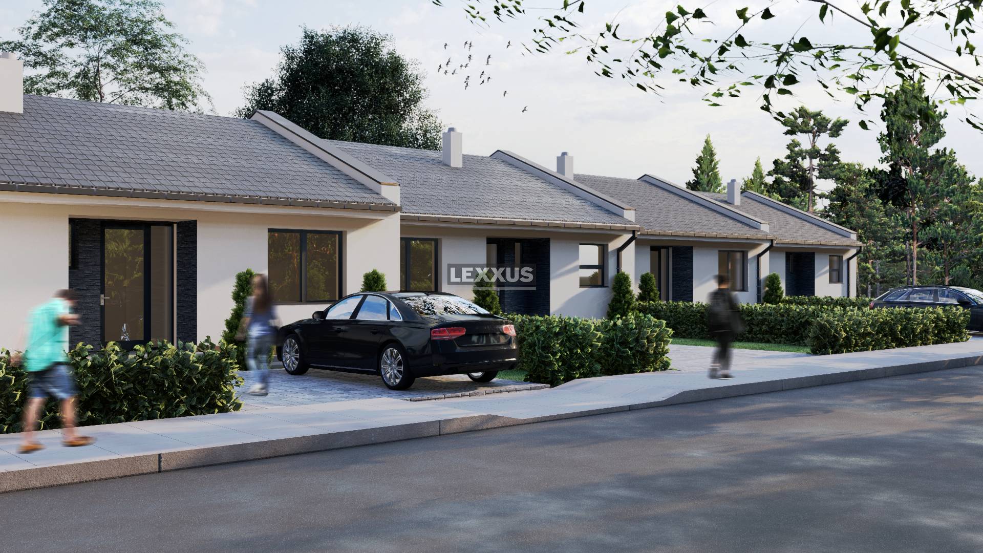 lexxus - predaj, novostavba 3i útulného radového rd v štandarde, ra