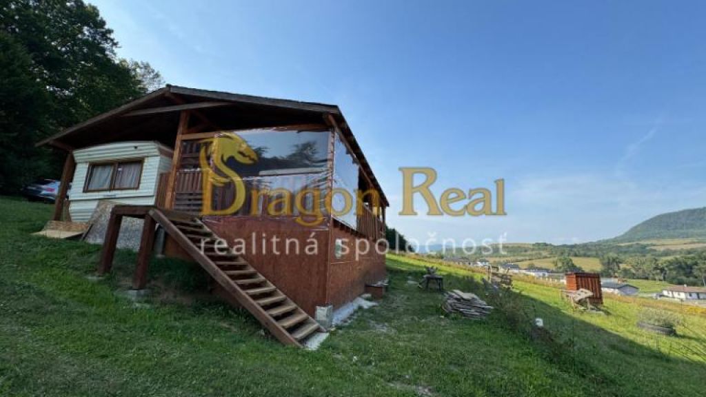 predaj mobilný dom s terasou a pozemkom 975 m2 gregorovce okr. prešov