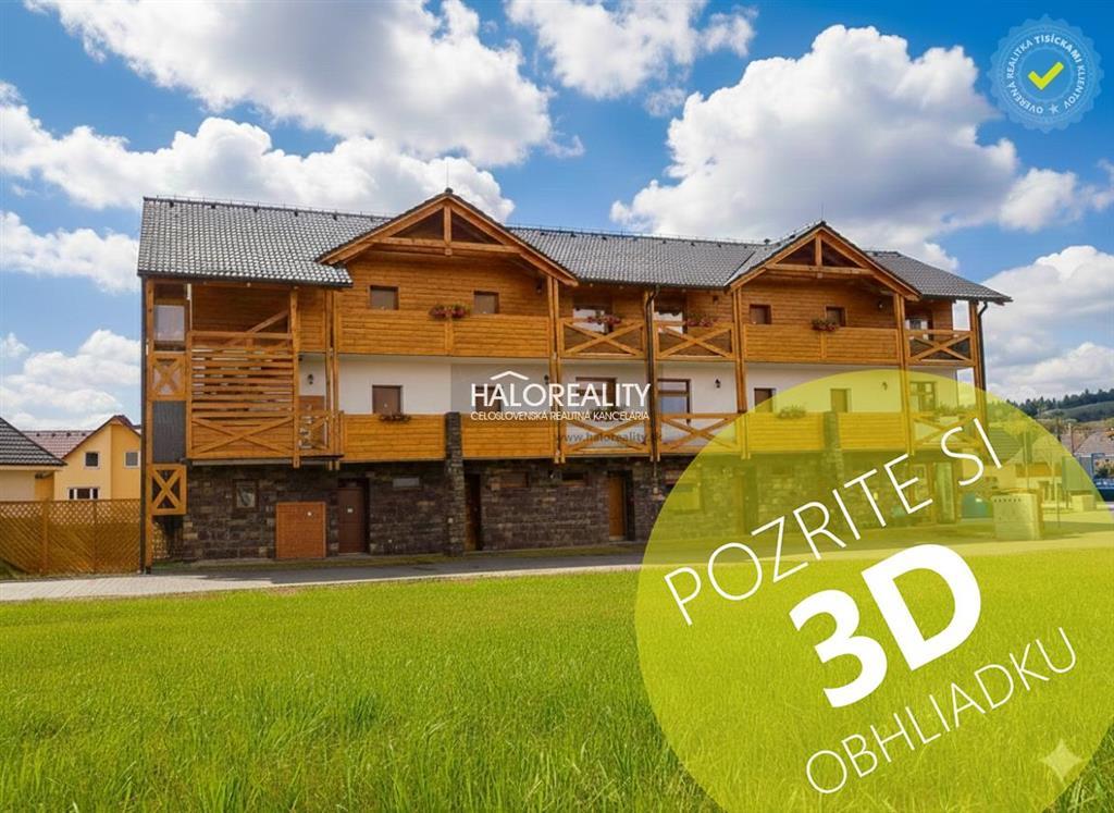 predaj, trojizbový byt demänovská dolina - exkluzívne halo reality