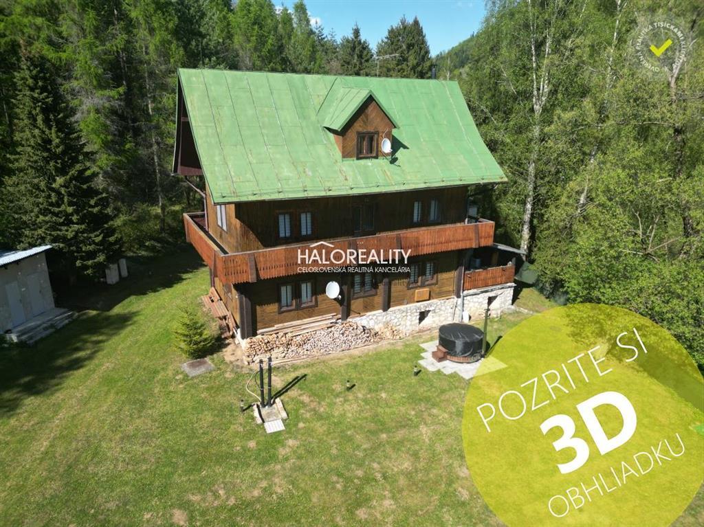 predaj, chata levoča, levočská dolina, fedorkin jarok - žabia cesta - exkluzívne halo reality