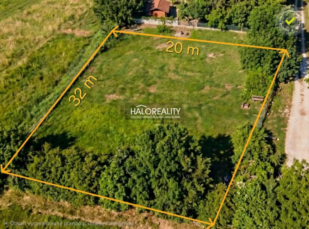 predaj, pozemok pre rodinný dom 637 m2 tomášikovo - exkluzívne halo reality