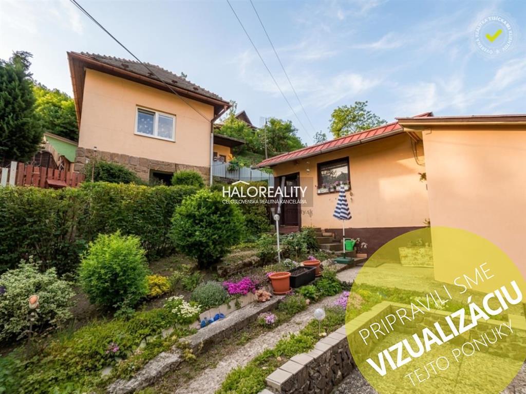 predaj, rodinný dom banská štiavnica, štefultov, 1 751 m2 záhrady v intraviláne obce - exkluzívne halo reality
