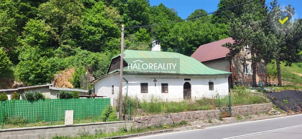 predaj, rodinný dom kremnica, banícky domček v pamiatkovej zóne - exkluzívne halo reality