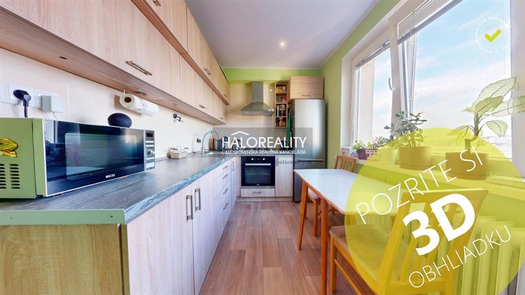 predaj, trojizbový byt rimavská sobota, rimava - exkluzívne halo reality