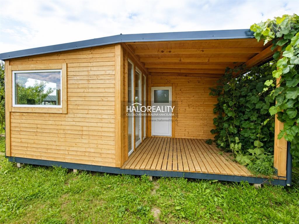 predaj, záhradná chata bojnice - novostavba - znížená cena - exkluzívne halo reality