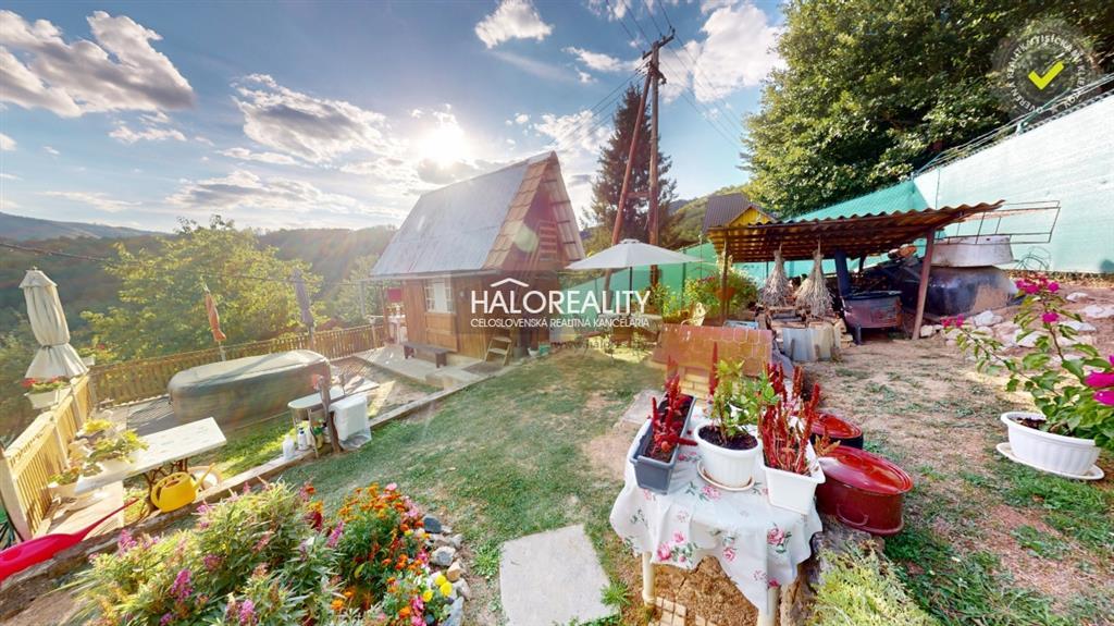 predaj, záhradná chata hnúšťa, iváčka - exkluzívne halo reality