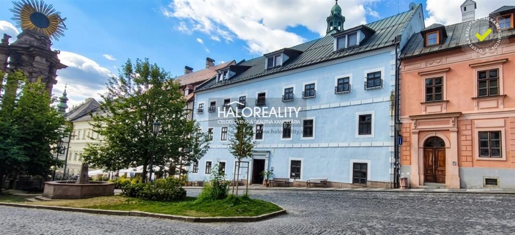 predaj, mezonetový byt banská štiavnica, námestie sv. trojice - exkluzívne halo reality