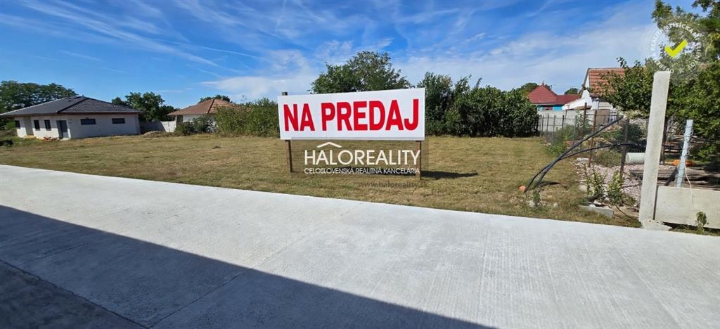 predaj, pozemok pre rodinný dom 500 m2 topoľnica