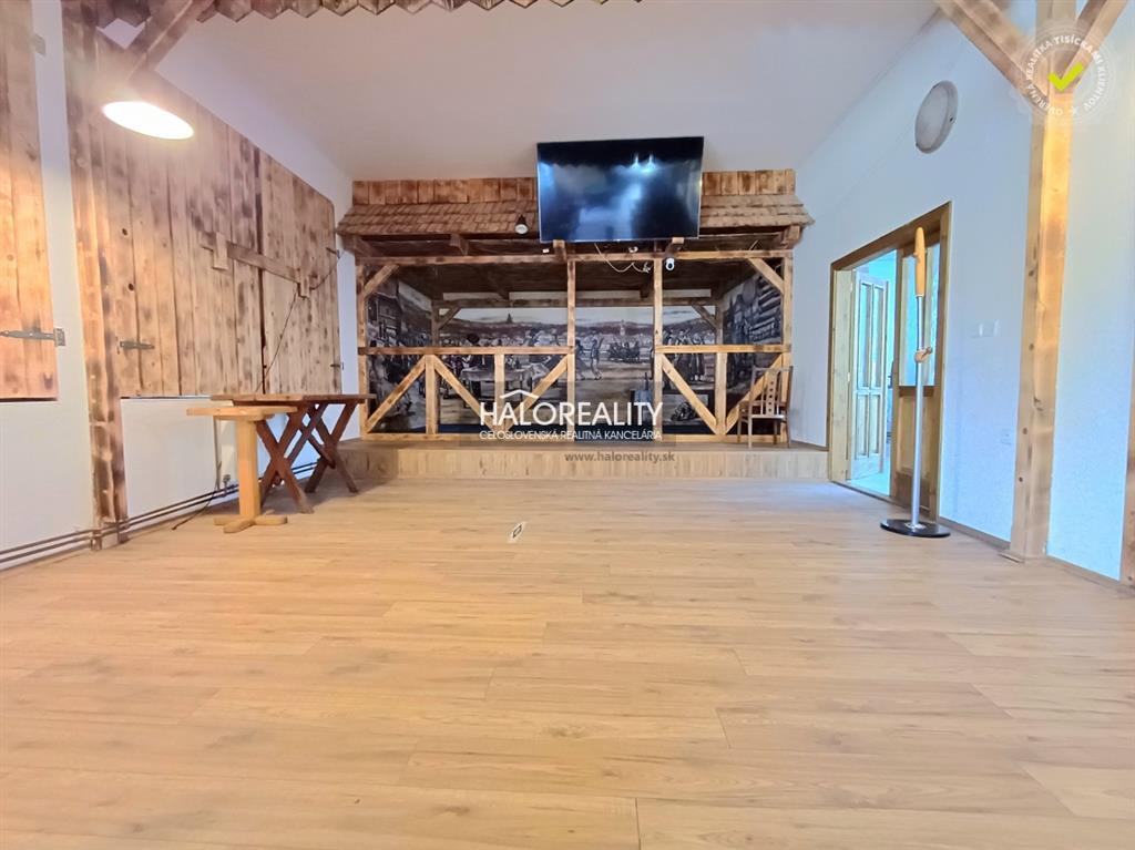 prenájom, komerčný objekt handlová, spoločenské priestory - exkluzívne halo reality