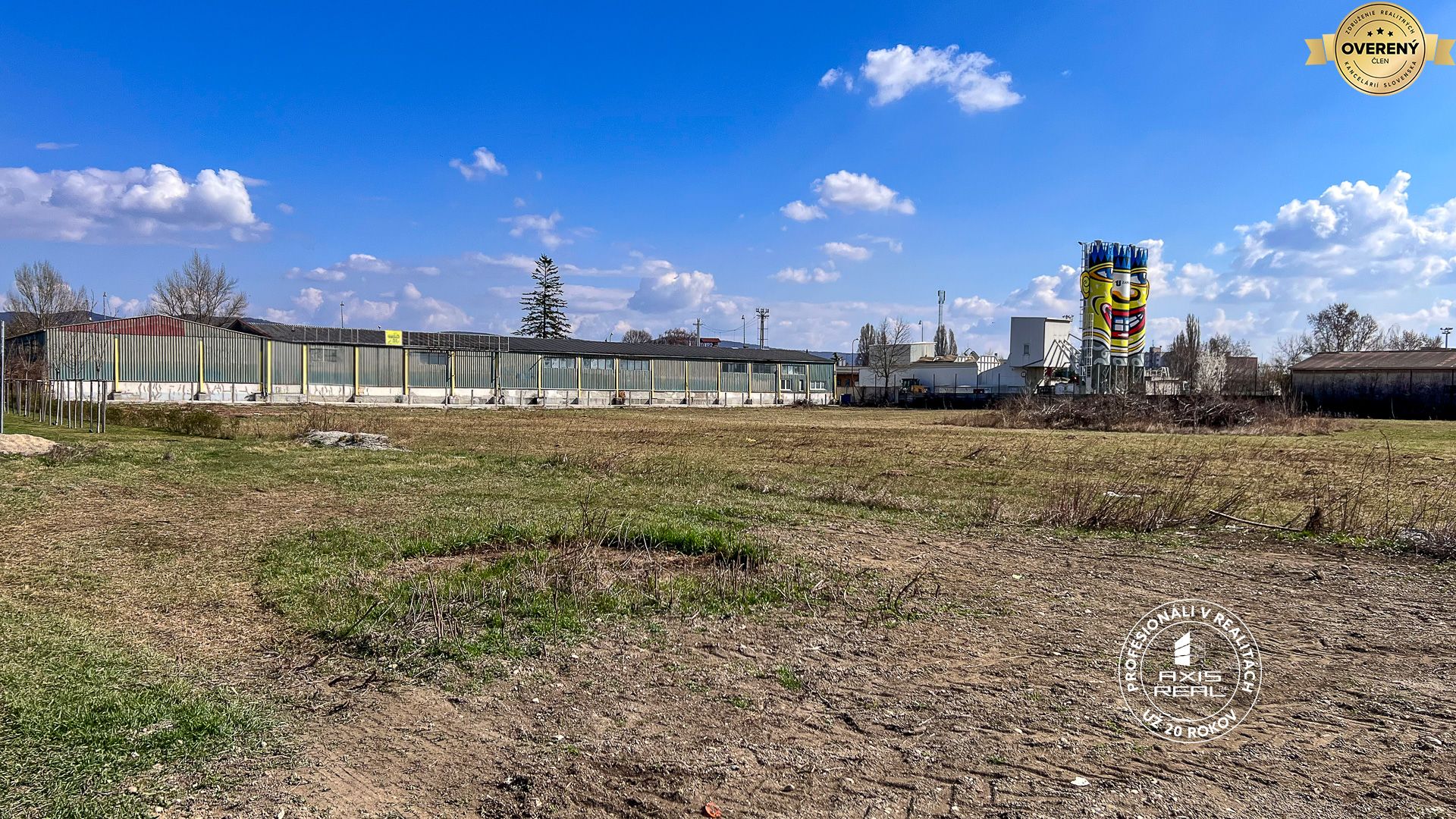 axis real komerčný stavebný pozemok 5.918 m2, piešťany