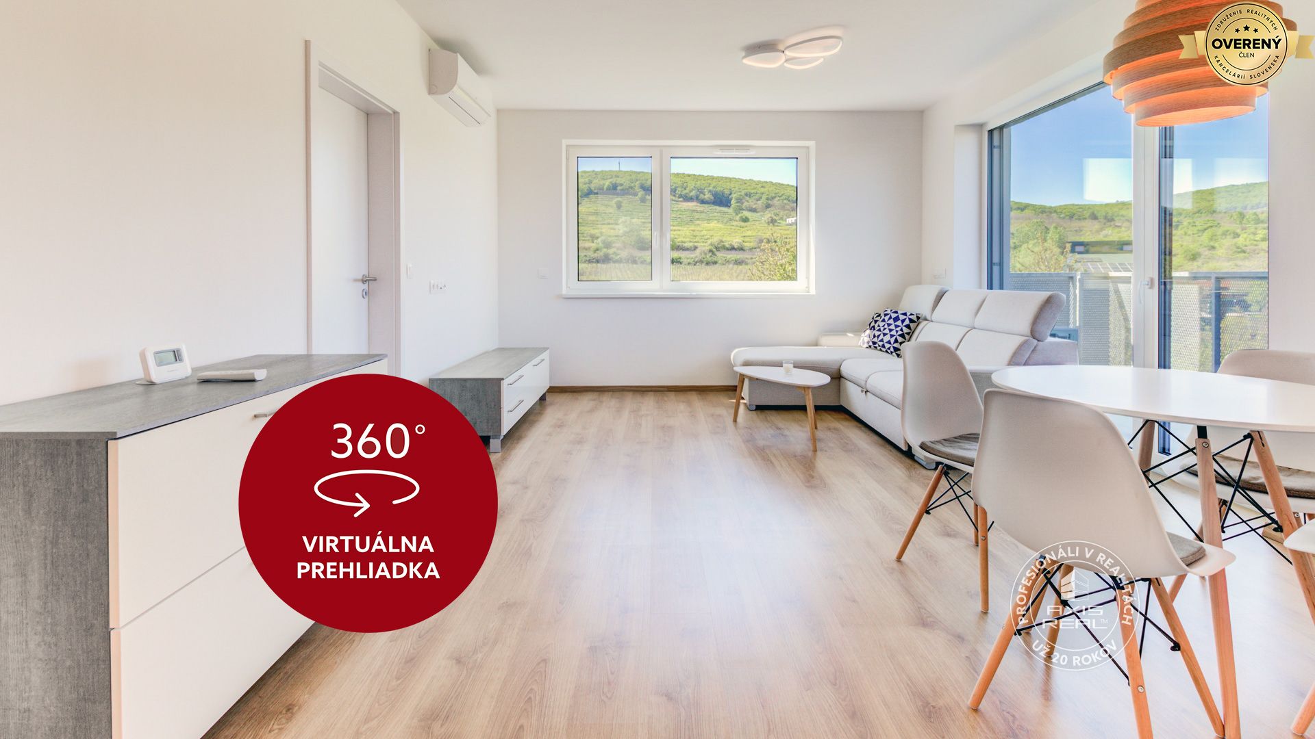 axis real úplne nový 2i byt, balkón, klima, garáž, pod vinicou