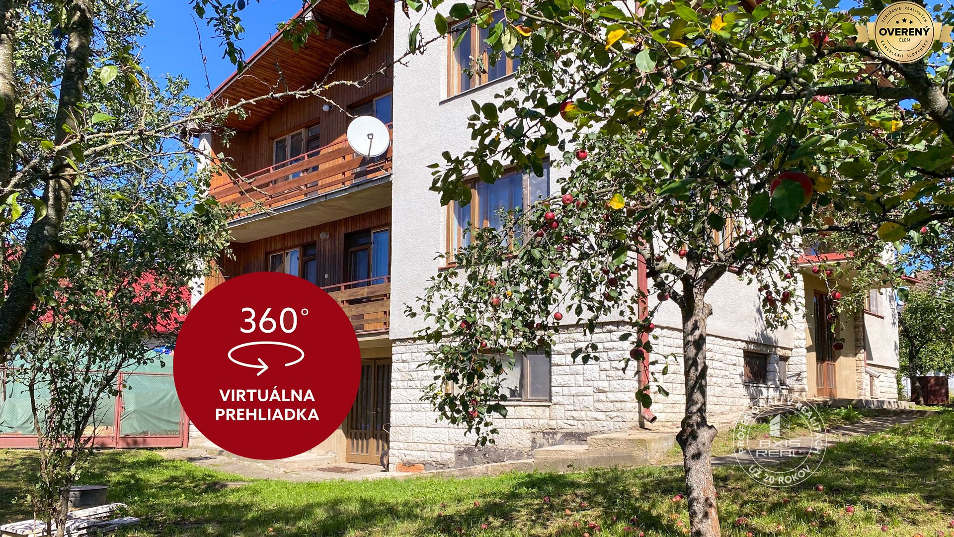 axis real priestranný dom na bývanie aj podnikanie, stará ľubovňa