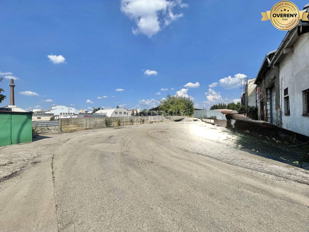 prenájom spevnenej plochy 3728 m2 v priemyselnej zóne - žilina