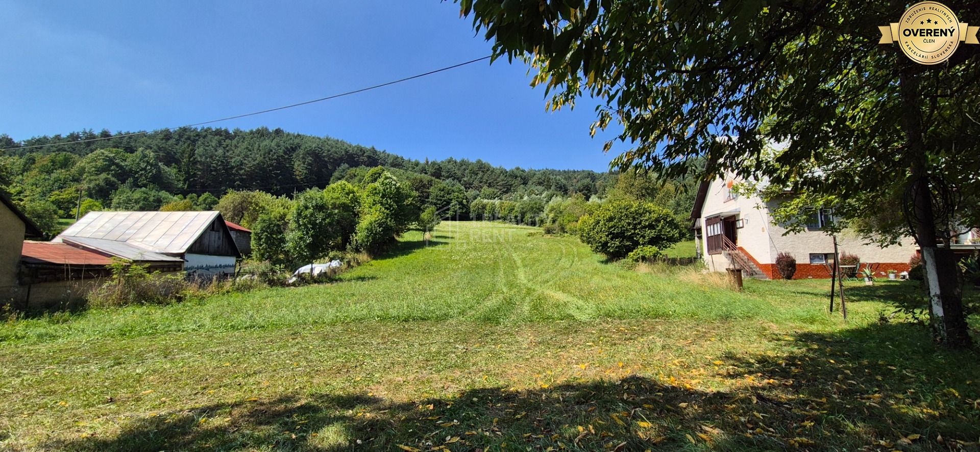 predaj veľkorysý pozemok s výmerou 2873 m² a úžasným súkromím sš