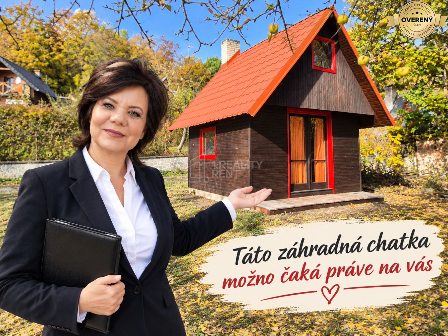 záhradná chatka s krbom v malebnom prostredí kotešová - oblazov