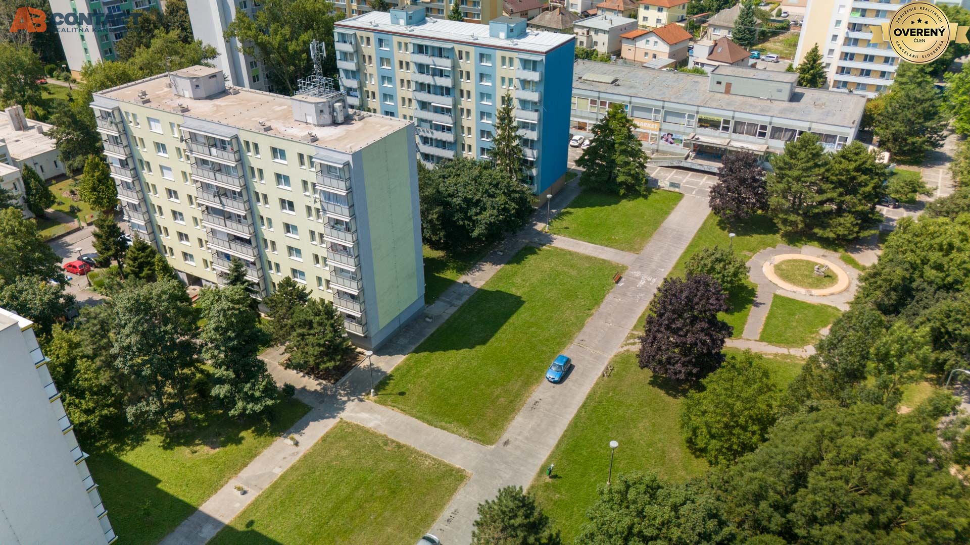 moderne vybavený a zariadený 1-izbový byt s balkónom na sídlisku juh