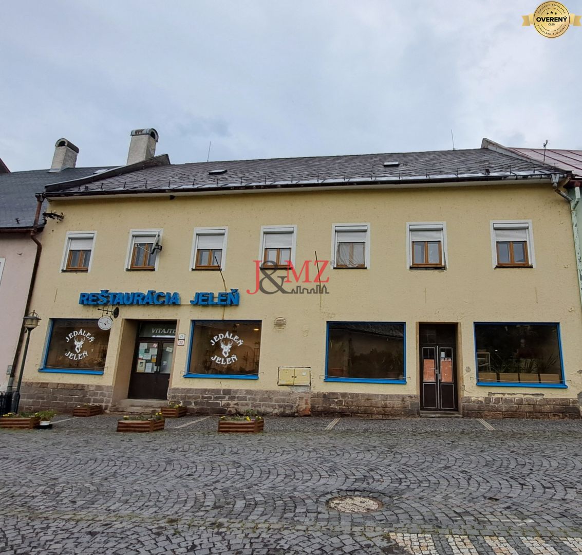 reštaurácia s 6 izb. bytom a záhradou, celkom 700 m2, kremnica sm-890