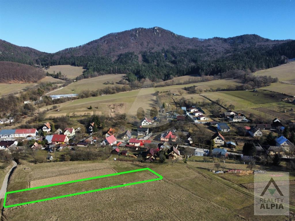 pozemok 895 m2 - súľov časť hradná