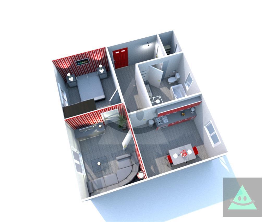 2 izbový tehlový byt,60m2, žilina -staré mesto