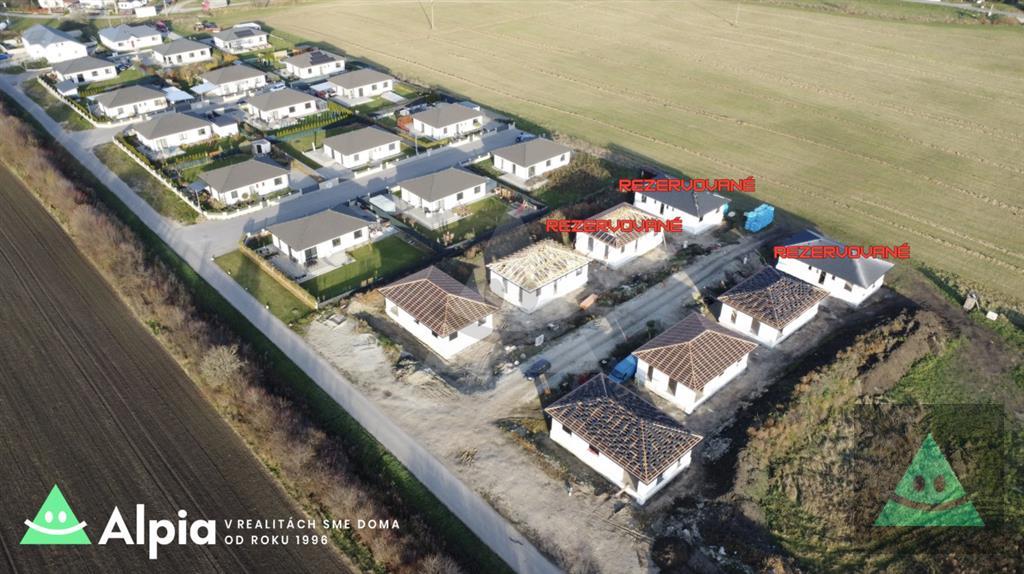 už iba 4 voľné domy, novostavba rodinného domu, koštany nad turcom