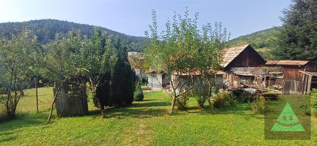 chalupa, drevenica s peknou záhradou 833 m2 kysucké nové mesto - rudinská