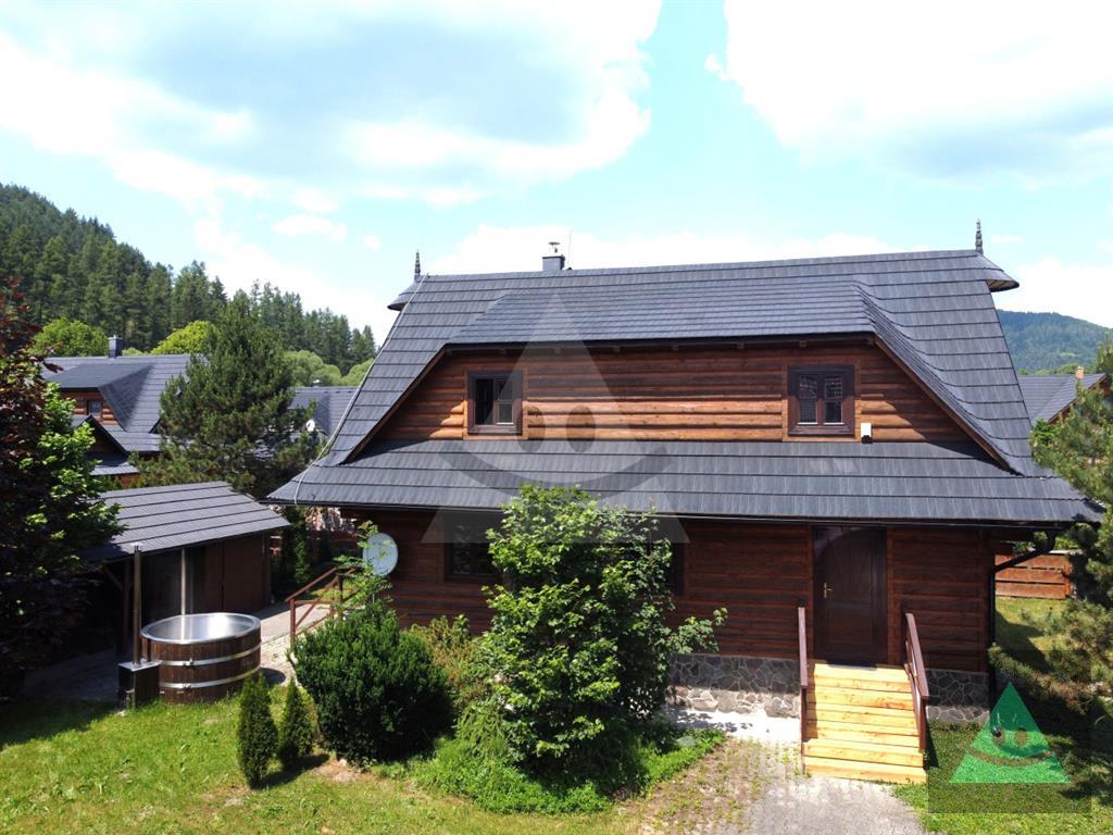 rekreačná drevenica s vlastným wellness 755 m2 - zázrivá