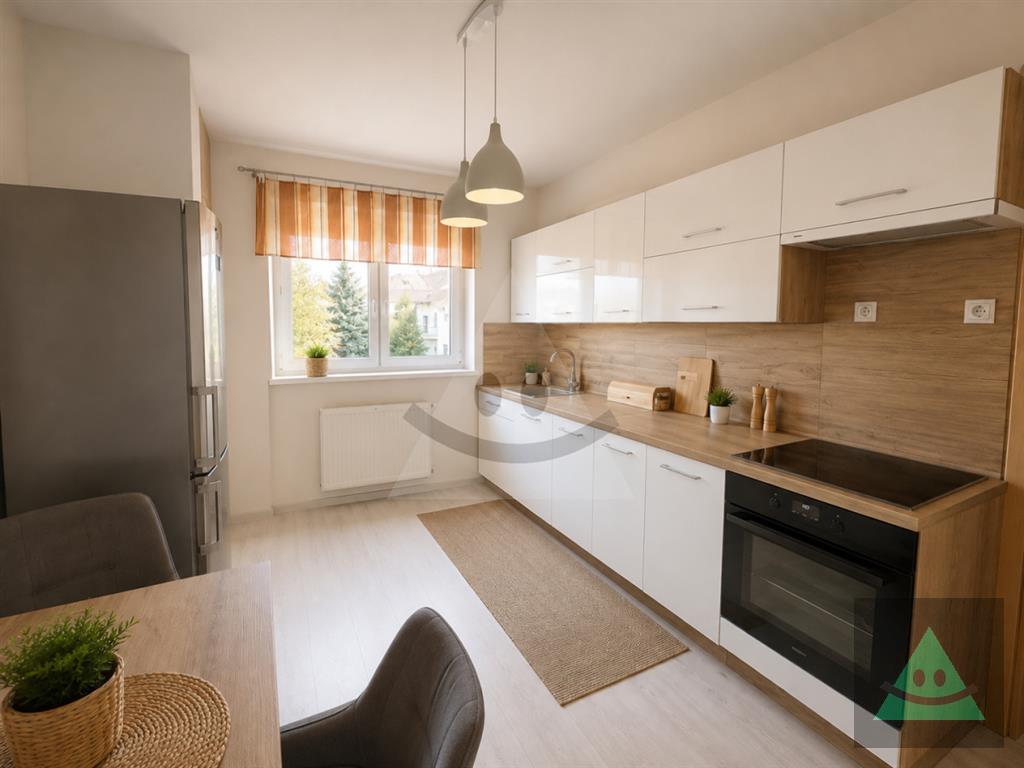 tehlový 2-izbový byt s francúzskym oknom 54 m2, žilina - staré mesto