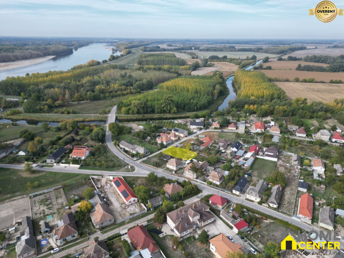 na predaj stavebný pozemok v blízkosti dunaja, veľké kosihy