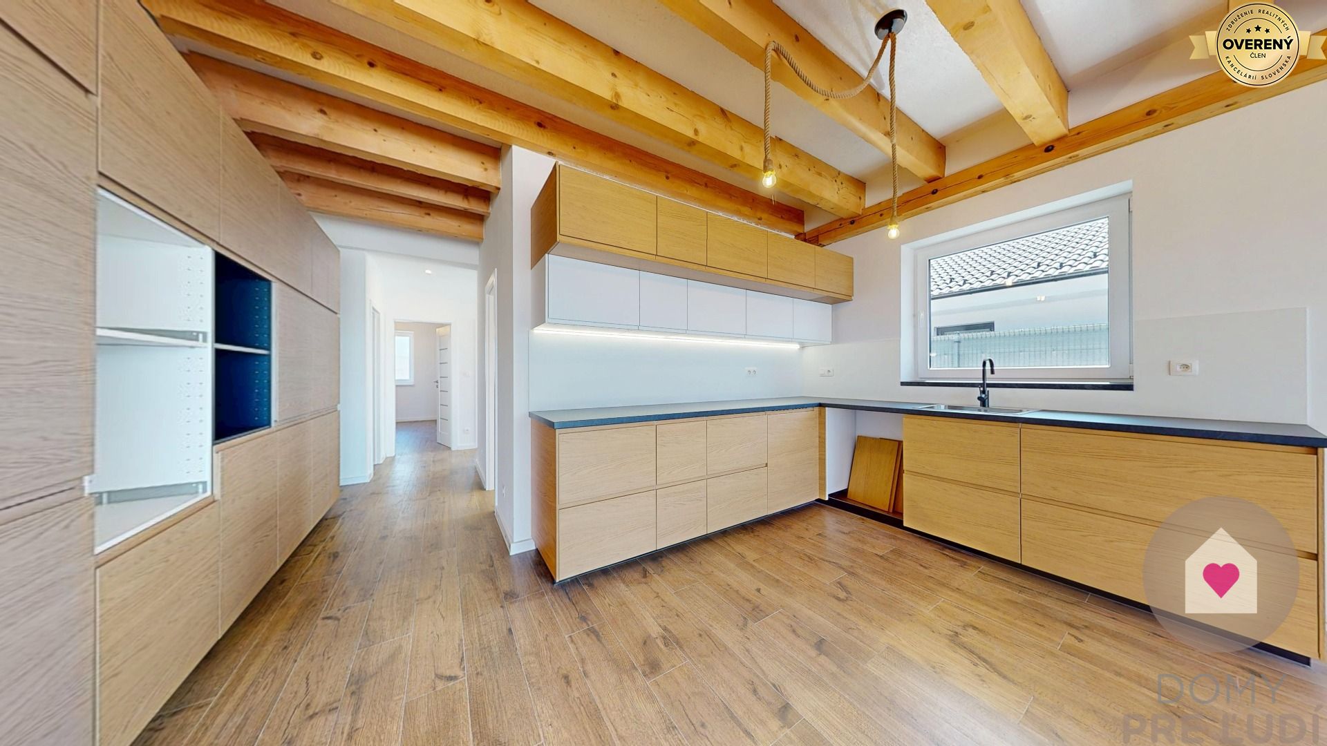 novostavba rodinného domu obytné podkrovie-úžitková plocha 136 m2