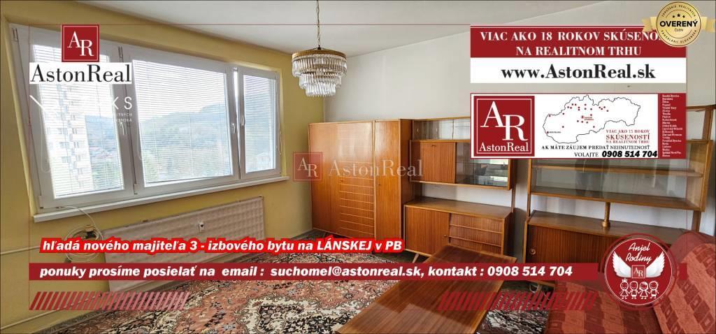 astonreal ponúka na predaj 3i - byt v považskej bystrici na lánskej