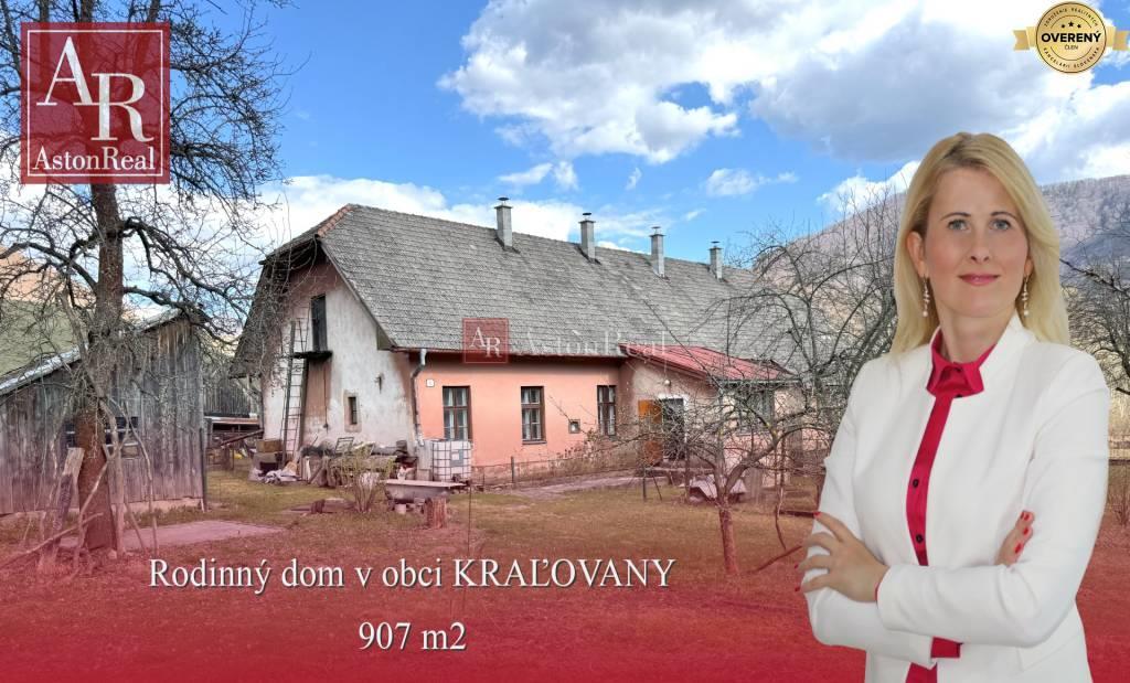 na predaj rodinný dom v okrese dolný kubín, 907 m2