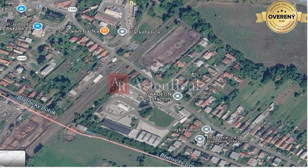 predajrod. dom s pozemkom 368m2 v príbovciach