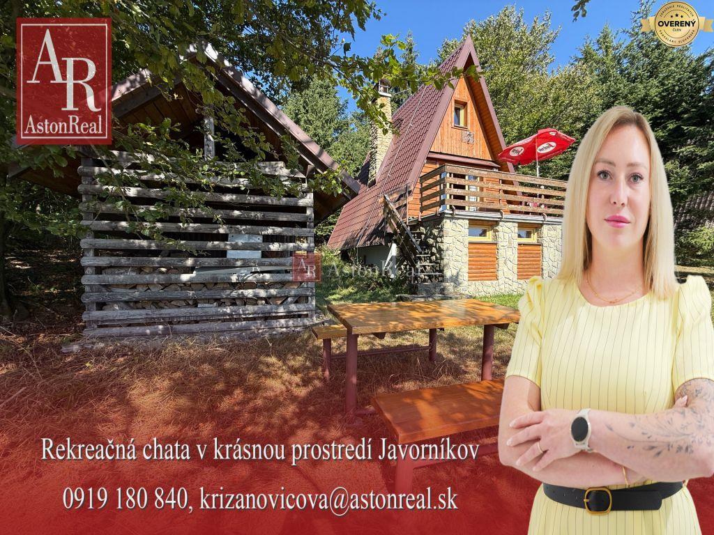 rekreačná chata v krásnom prostredí javorníkov- portáš