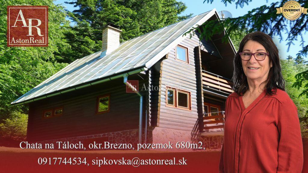 chata na táloch, okr.brezno, pozemok 680m2