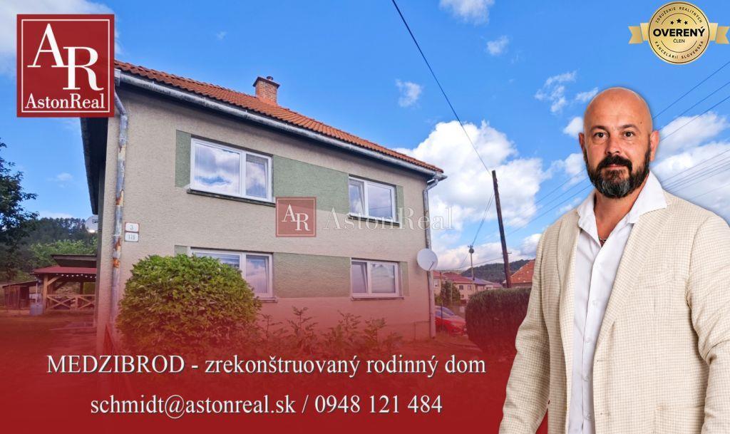 priestranný rodinný dom po rekonštrukcii s pozemkom 1.113 m2
