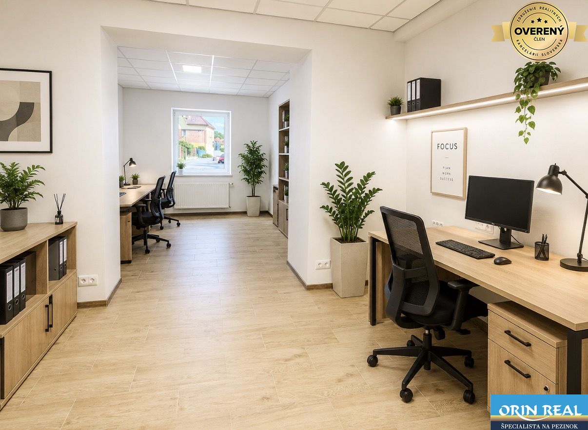 na prenájom obchodný priestor v centre pezinka 100m2
