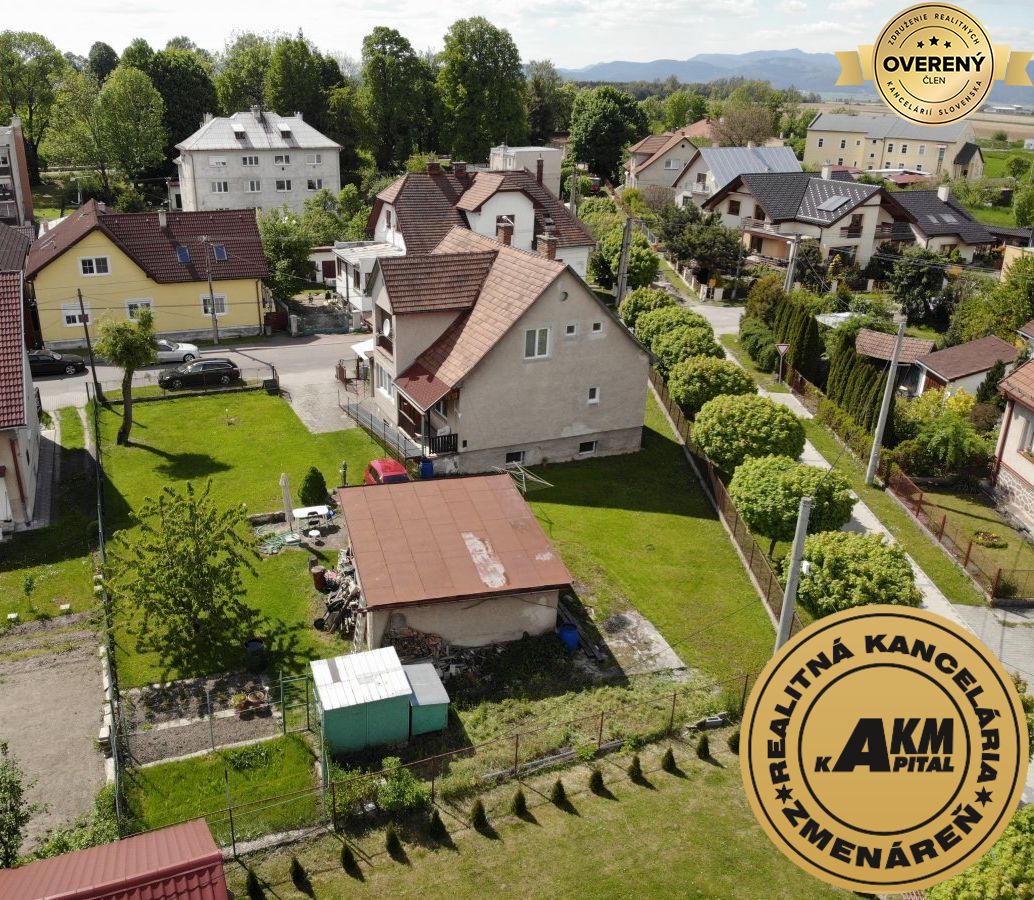 rodinný dom 979 m2 turčianske teplice na predaj