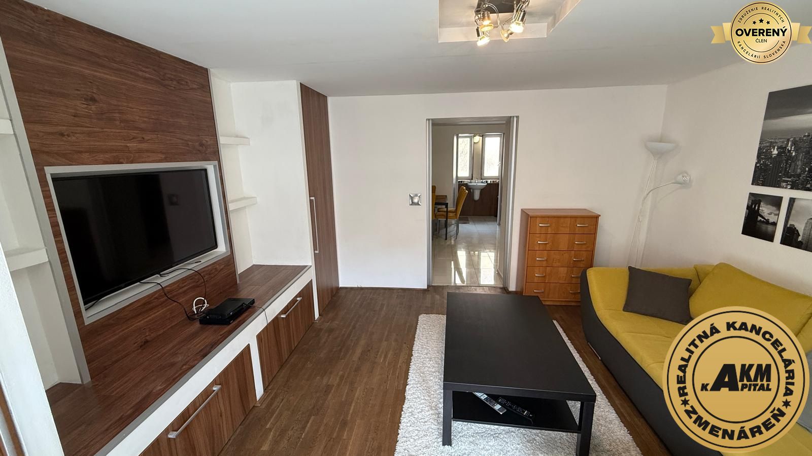 1 izbový 30m2 slnečný byt zvolen centrum na prenájom ul. študentská