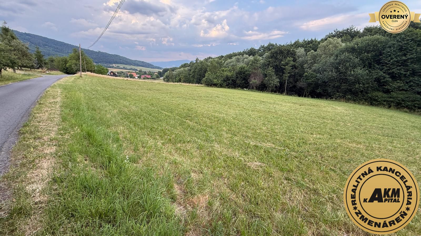 stavebný pozemok 1828m2 zvolen obec kalinka detva na predaj