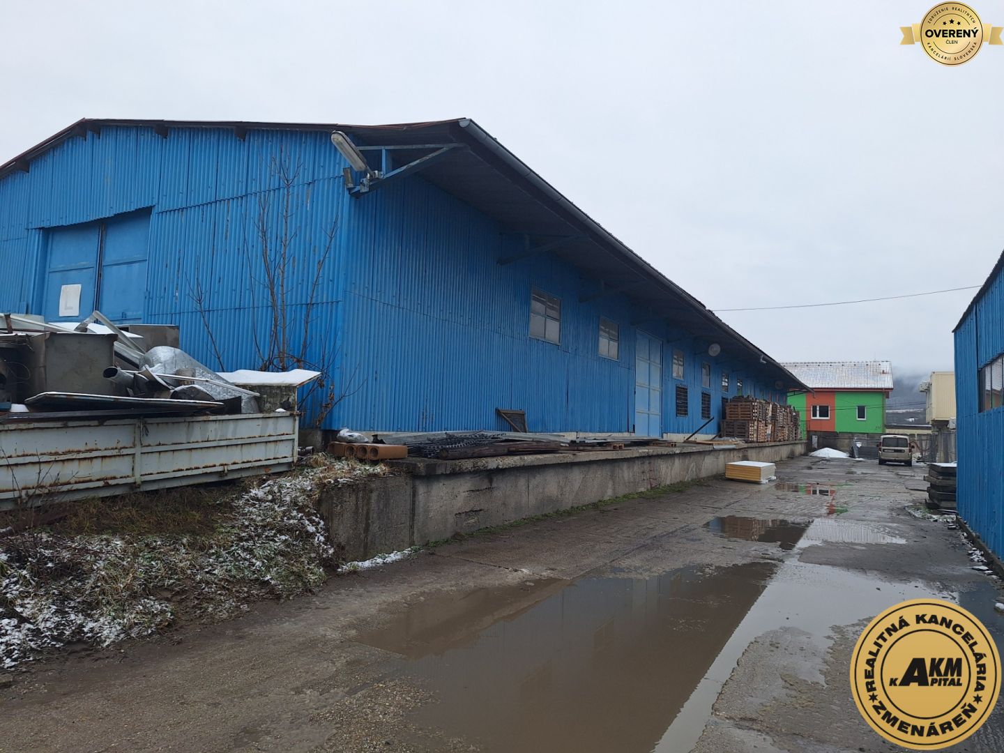 plechová hala 702 m2 na prenájom, zvolen, lieskovská cesta