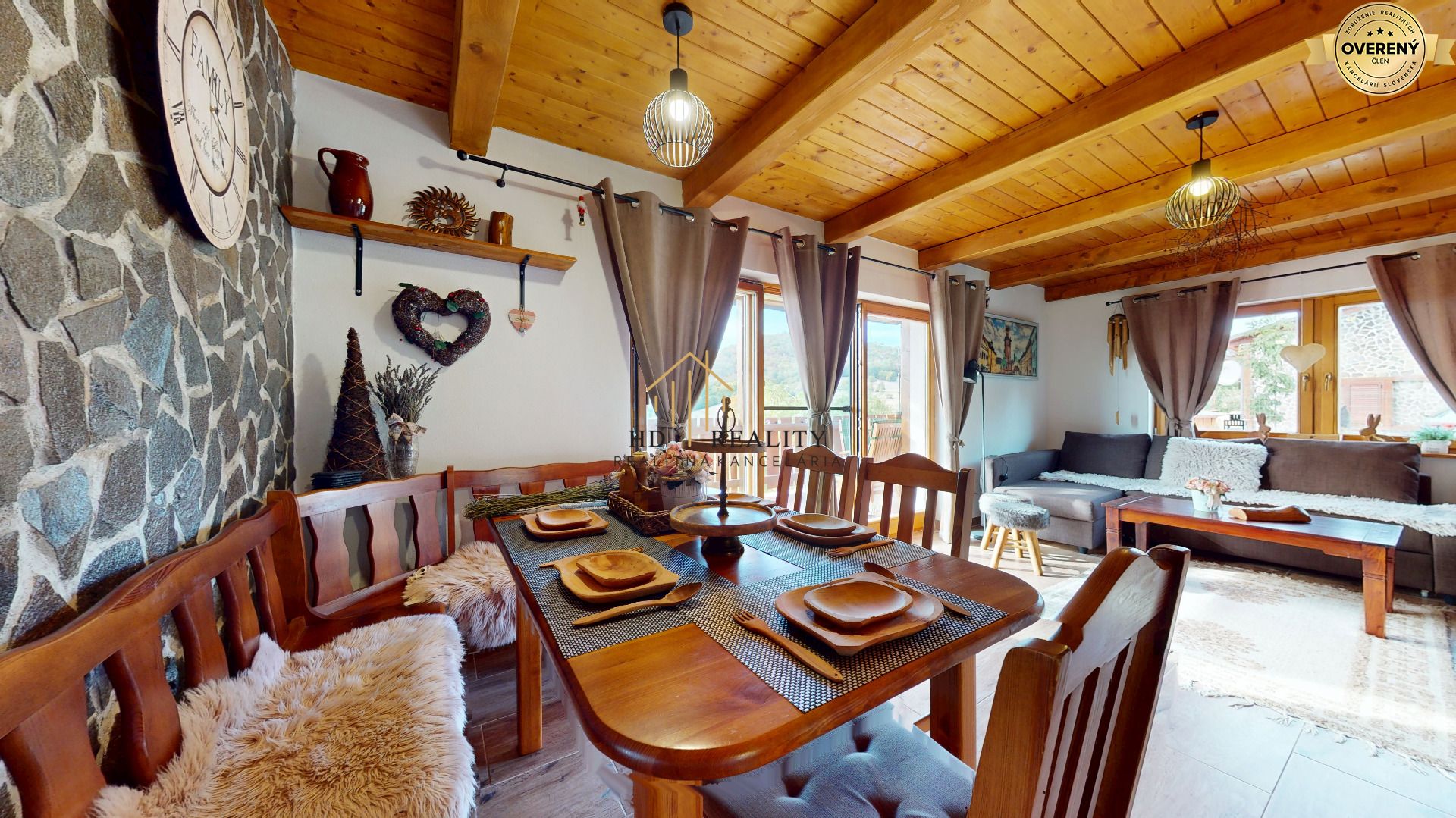 hd reality, predaj rodinný dom s výhľadmi na okolitú prírodu 95 m²