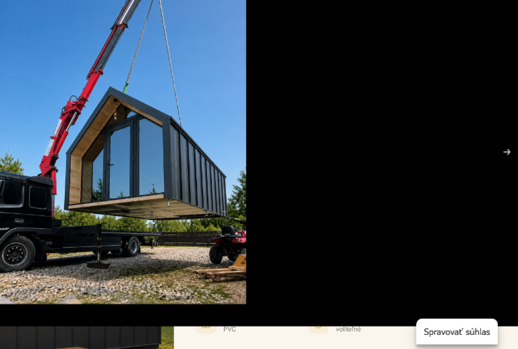 na predaj moderný modulárny tiny house origin
